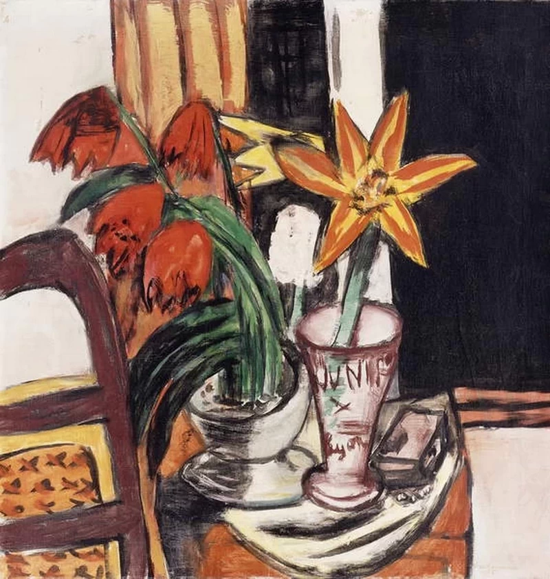 Tulipani rossi e gigli di fuoco, 1935